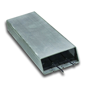  Figure 3. This BA-series BAB116025R0KE  aluminium housed brake resistor is  suitable for high- power  regenerative braking applications. (Image source: Ohmite)